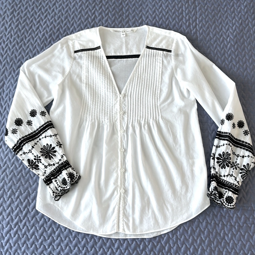 Veronica Beard long sleeve blouse